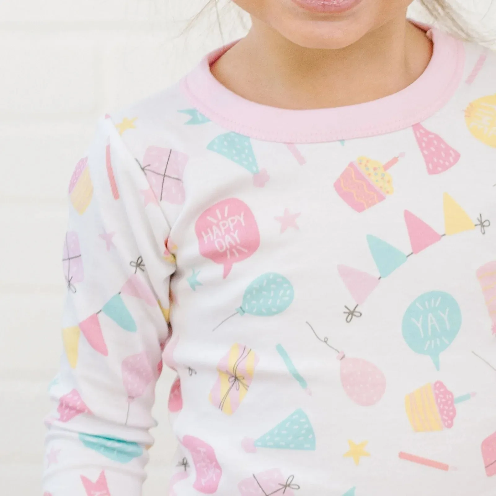 Time to Celebrate Long Pajama: Pink