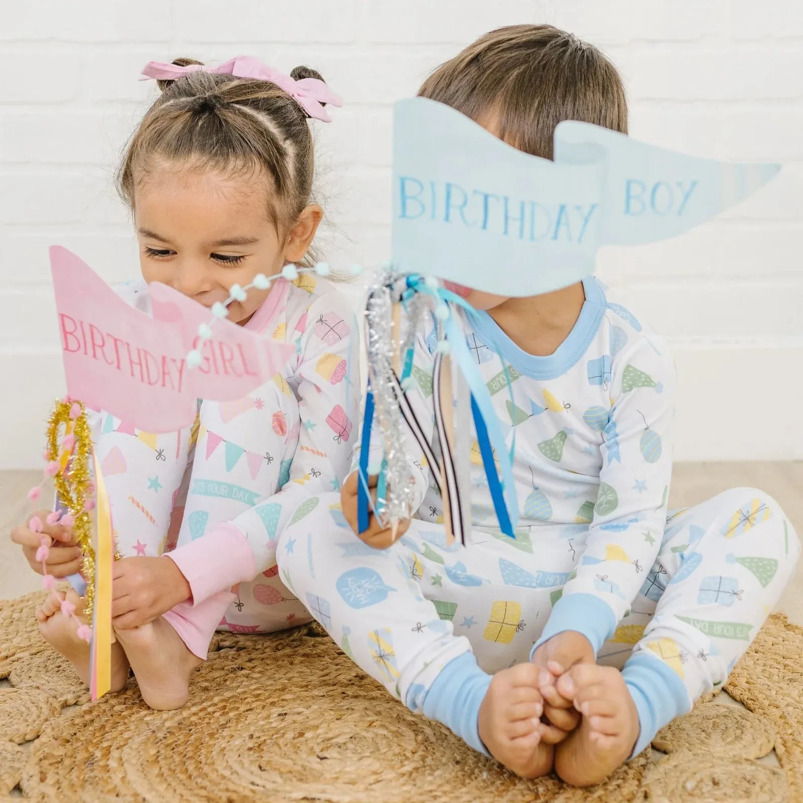 Time to Celebrate Long Pajama: Pink