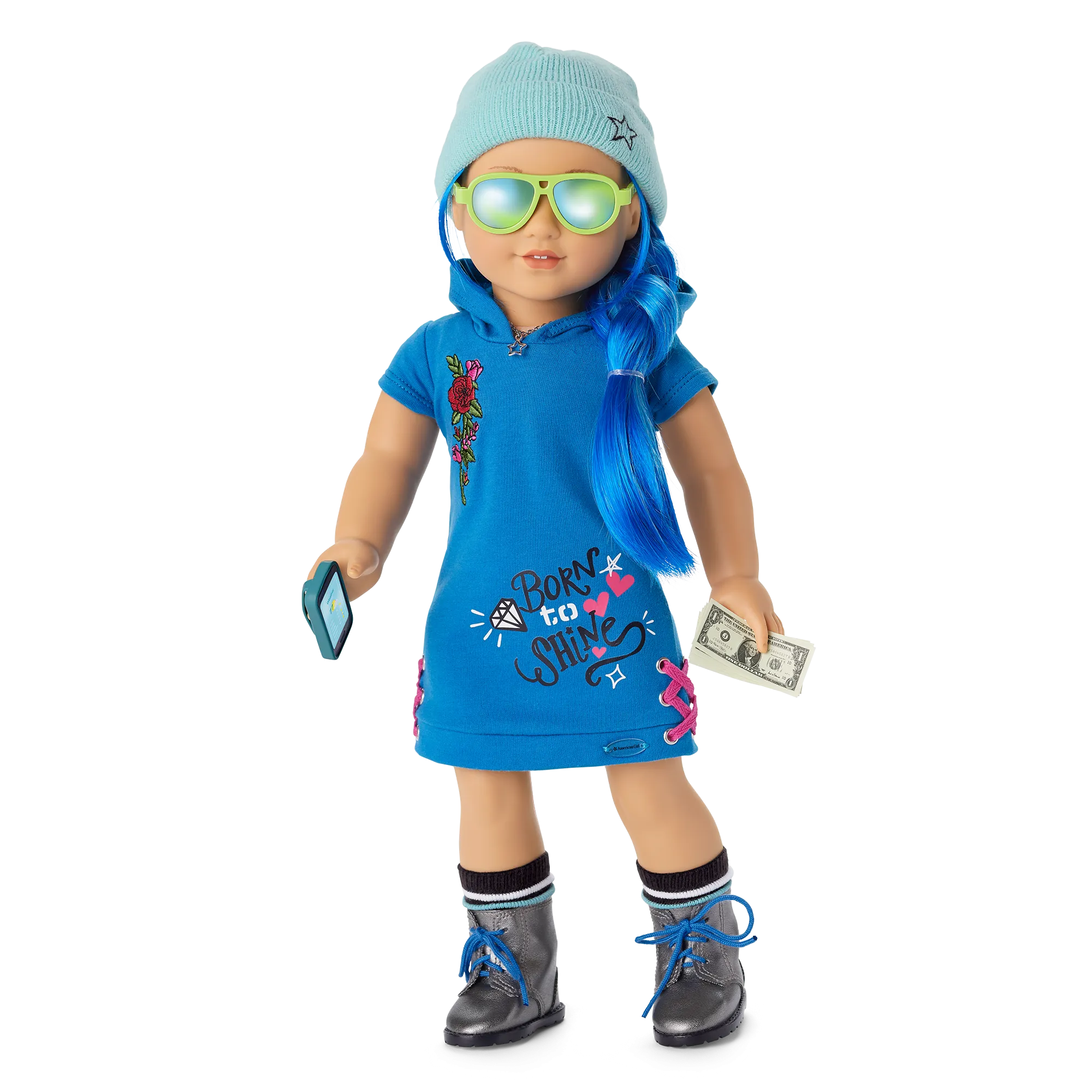 Truly Me™ Doll #90 in Skater Dress   Chic & Stylish Accessories