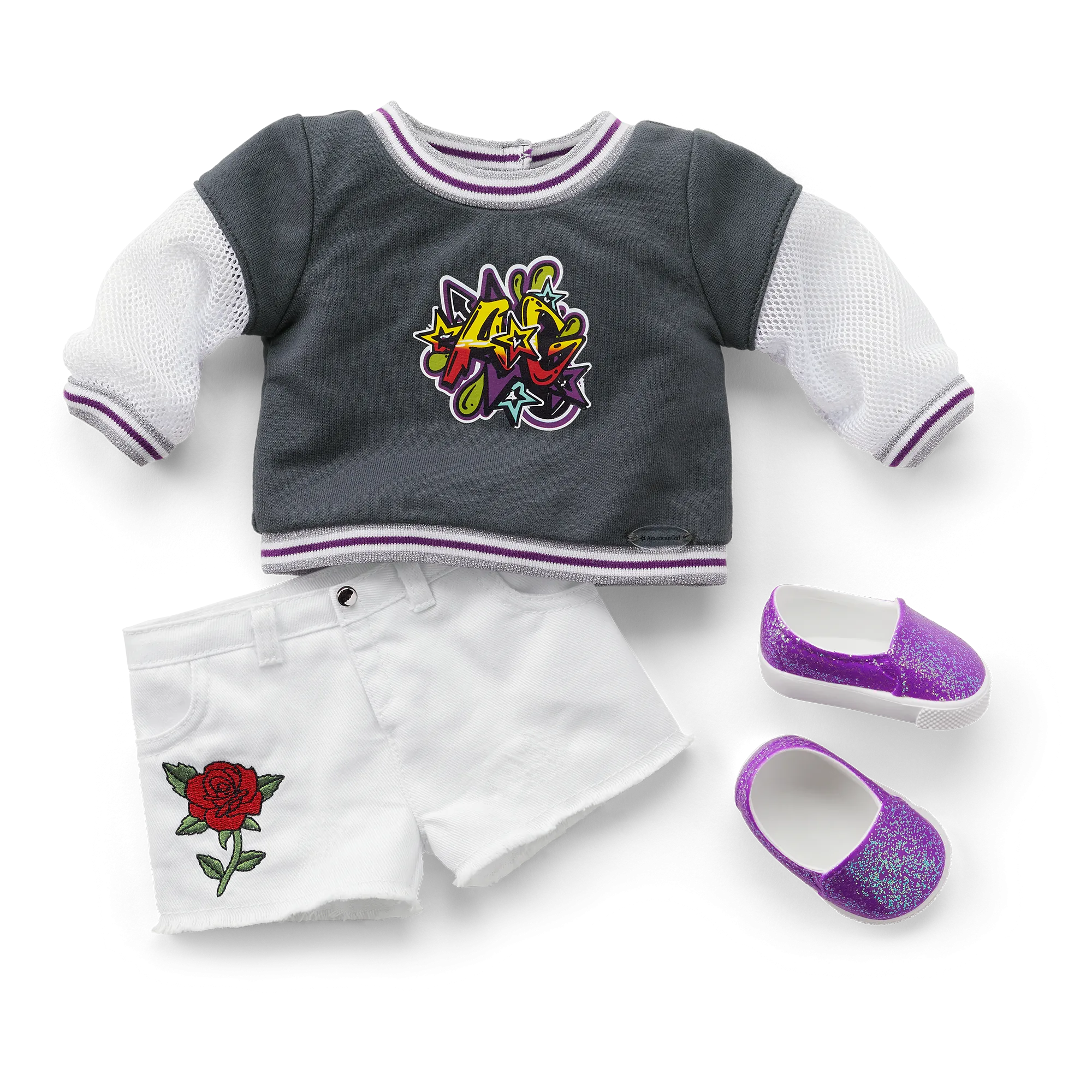 Truly Me™ Doll #91 in Girly Graffiti   Chic & Stylish Accessories