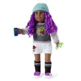 Truly Me™ Doll #91 in Girly Graffiti   Chic & Stylish Accessories