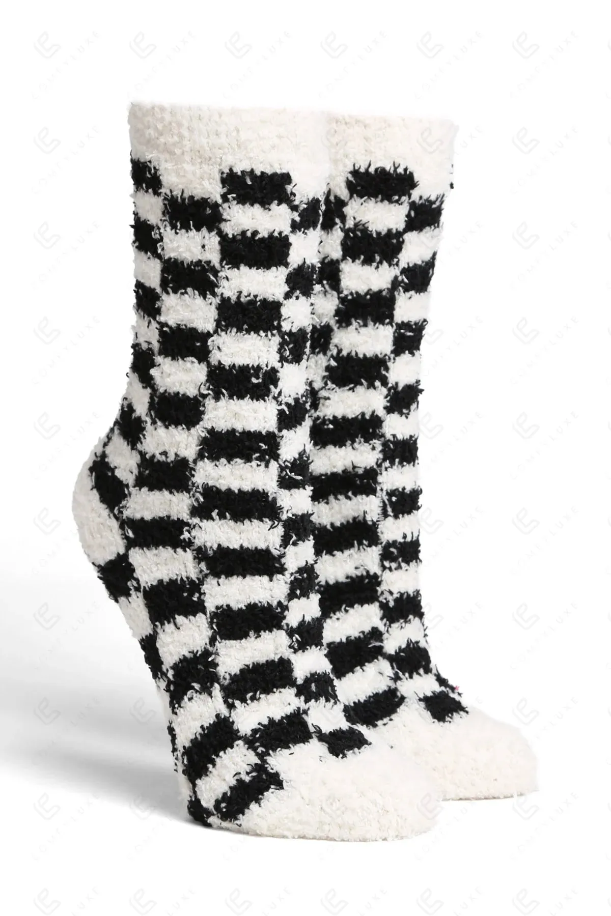 Ultra Soft Checkered Comfy Socks