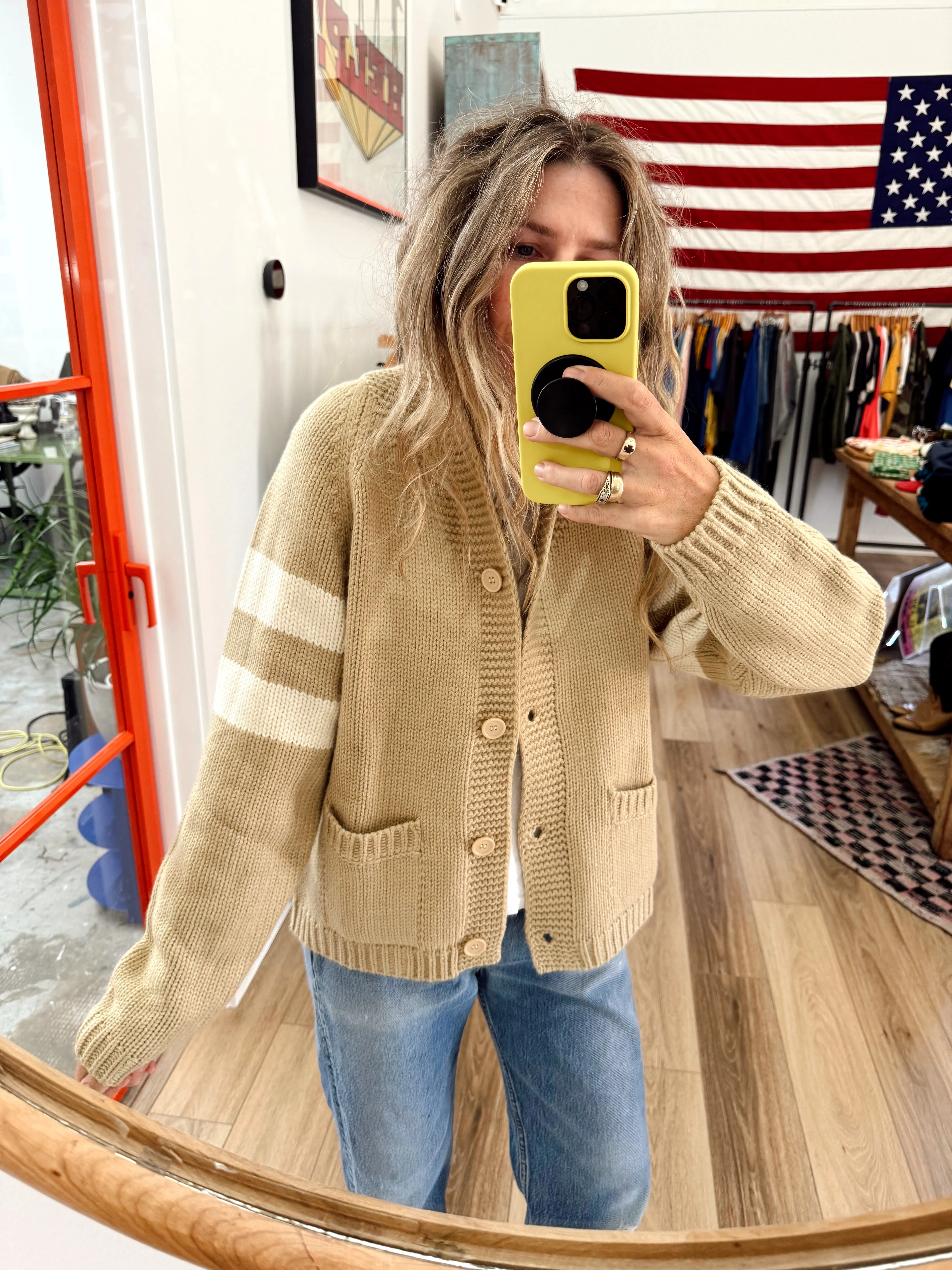 Varsity Heirloom Cowboy Cardigan