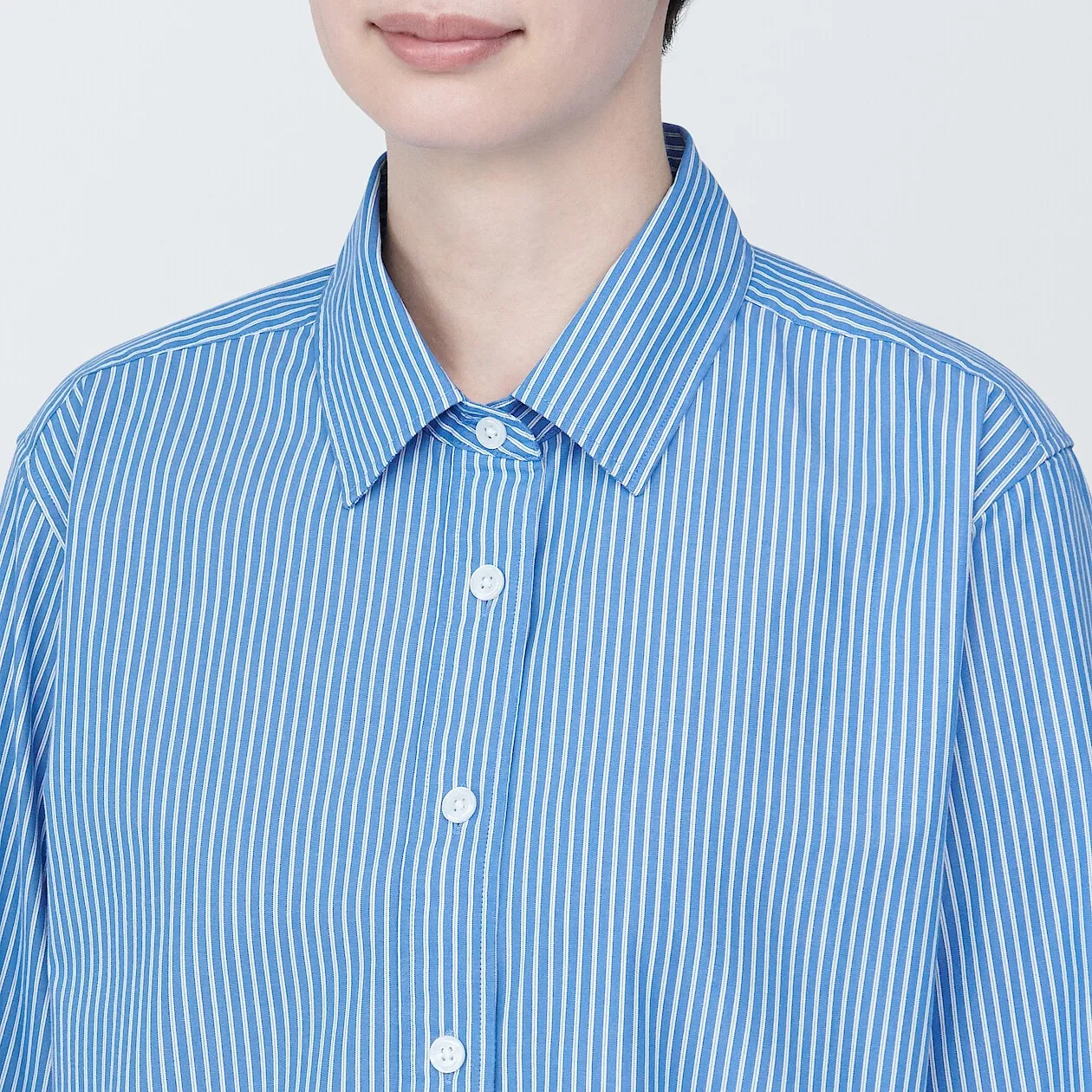 Washed Broadcloth Long Sleeve Shirt