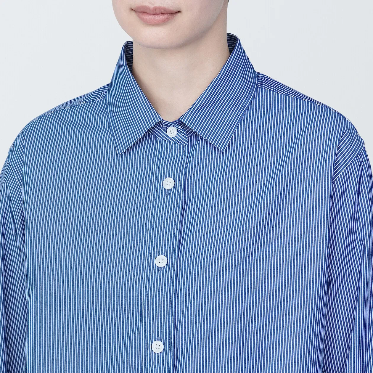Washed Broadcloth Long Sleeve Shirt