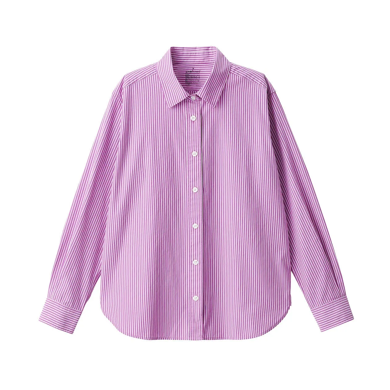 Washed Broadcloth Long Sleeve Shirt