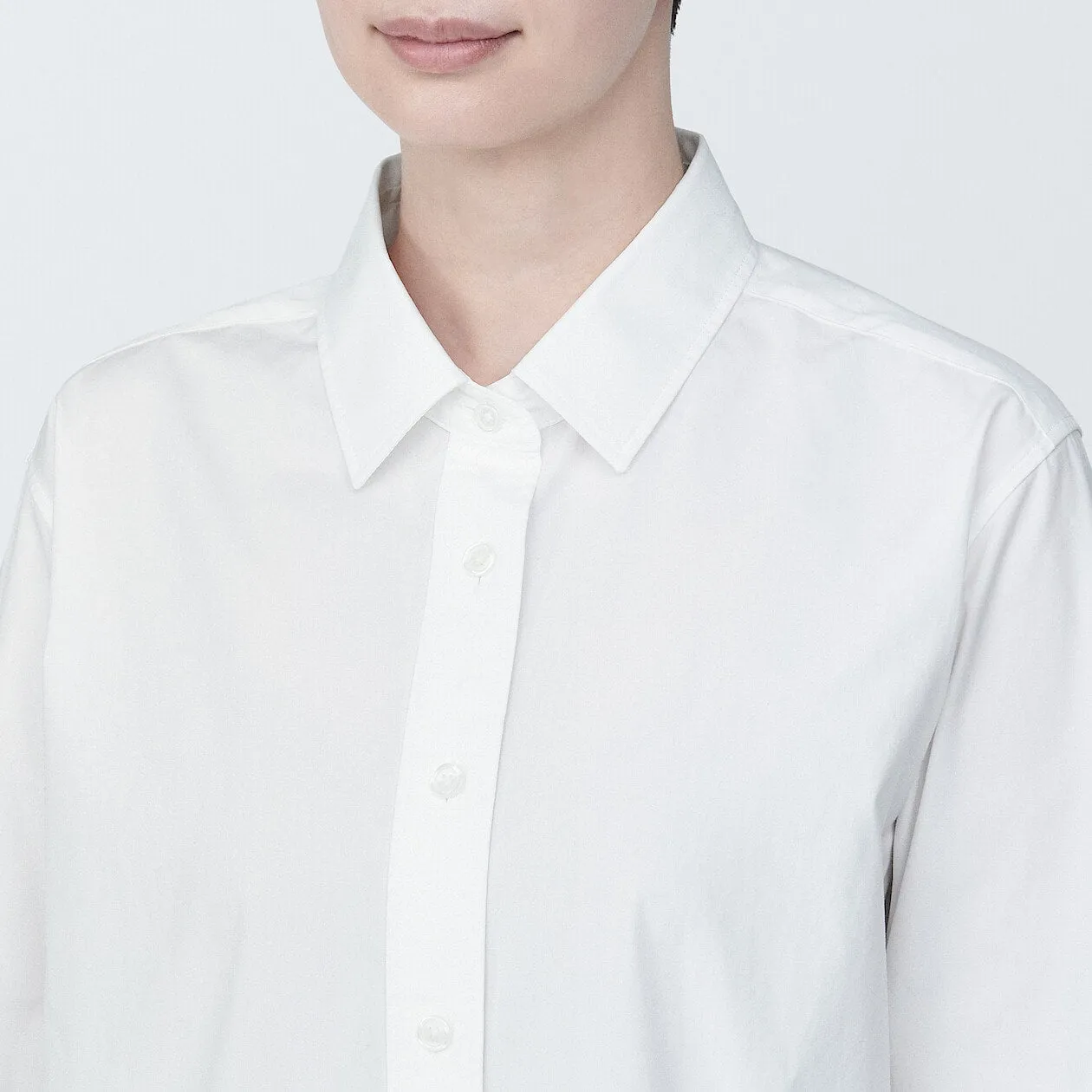 Washed Broadcloth Long Sleeve Shirt
