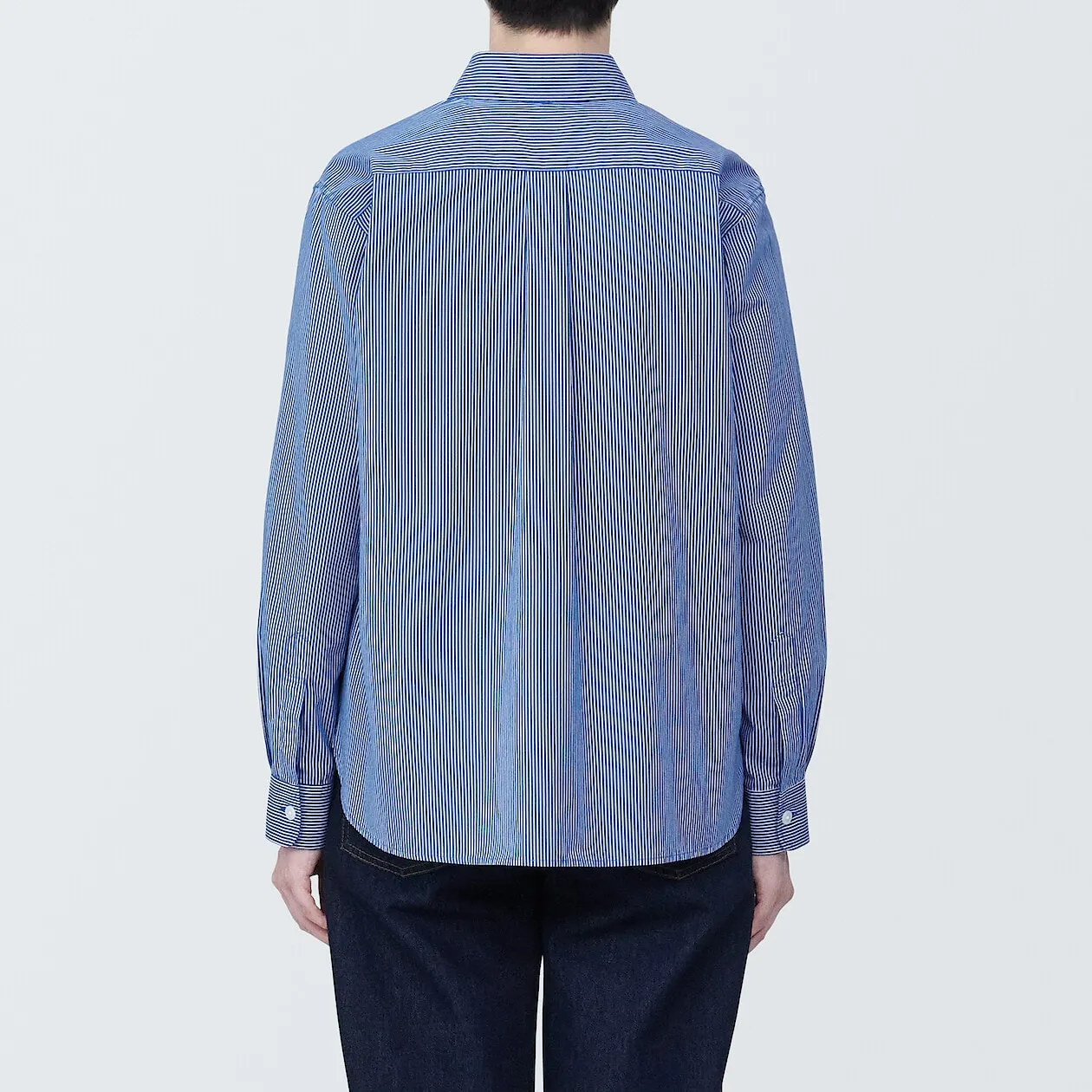 Washed Broadcloth Long Sleeve Shirt