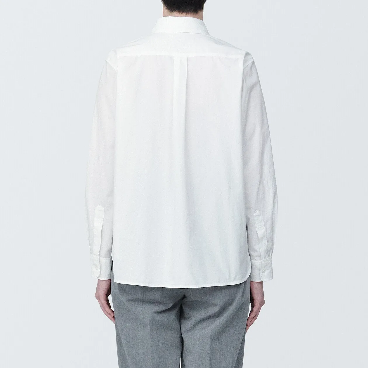 Washed Broadcloth Long Sleeve Shirt