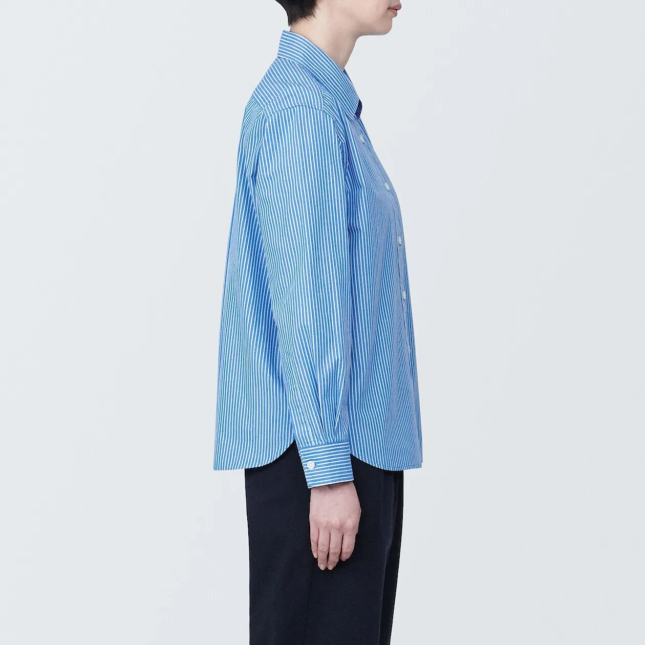 Washed Broadcloth Long Sleeve Shirt