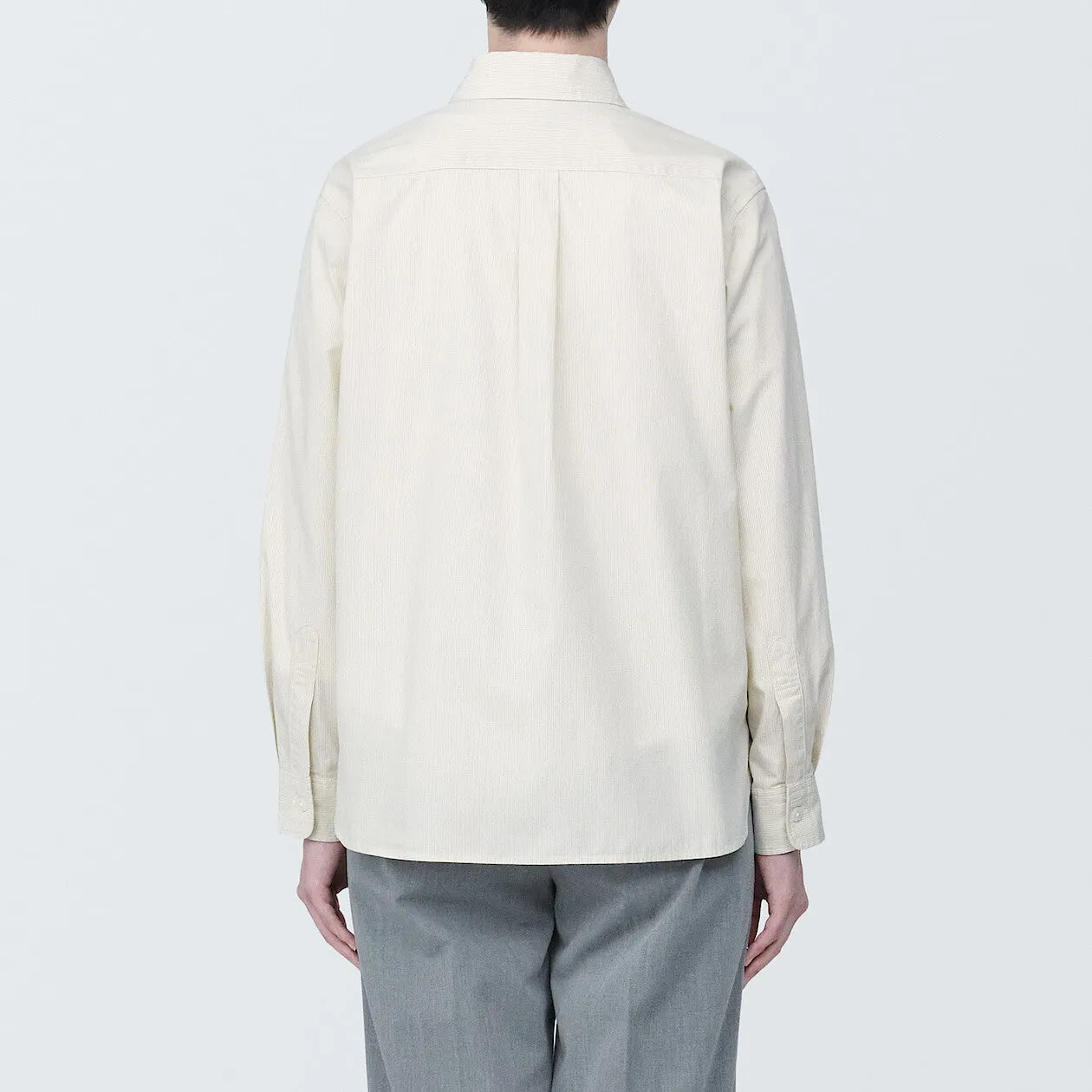 Washed Broadcloth Long Sleeve Shirt