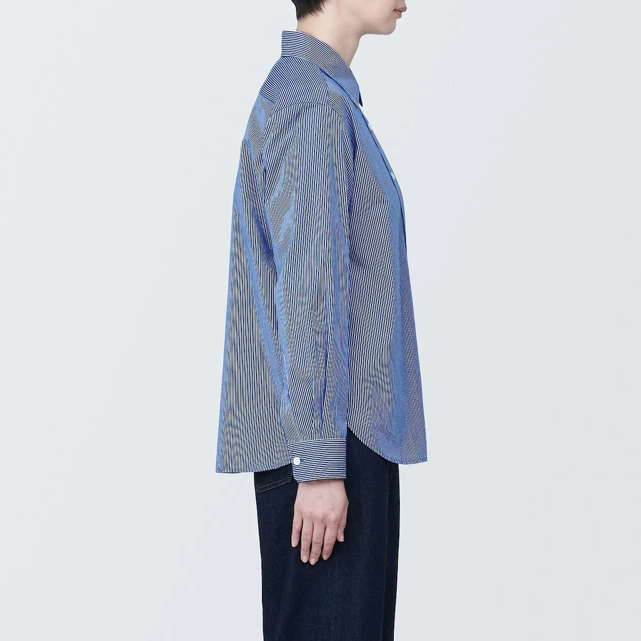 Washed Broadcloth Long Sleeve Shirt
