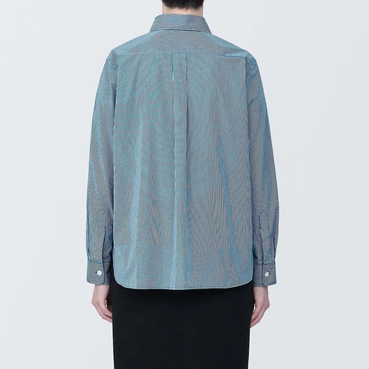 Washed Broadcloth Long Sleeve Shirt