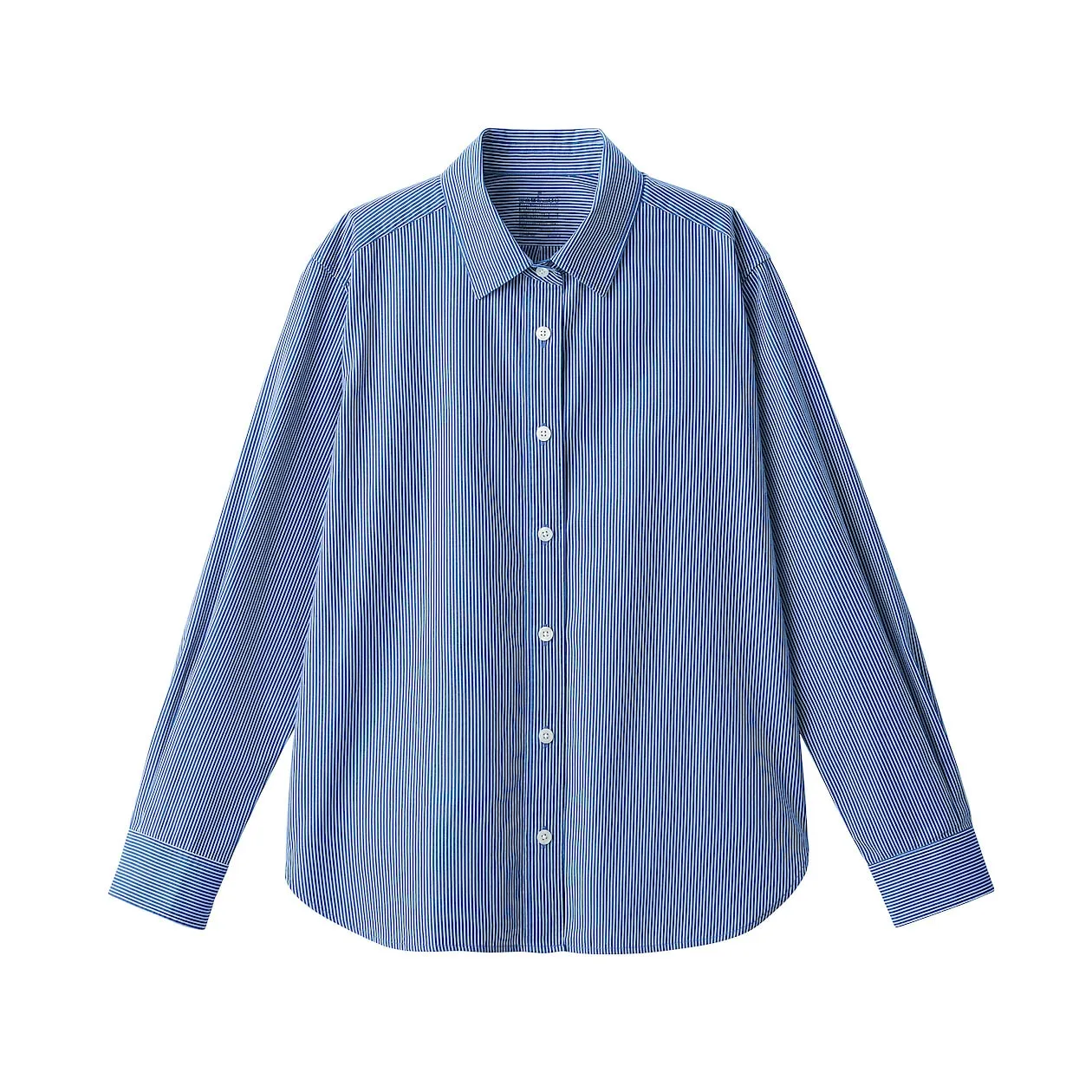 Washed Broadcloth Long Sleeve Shirt