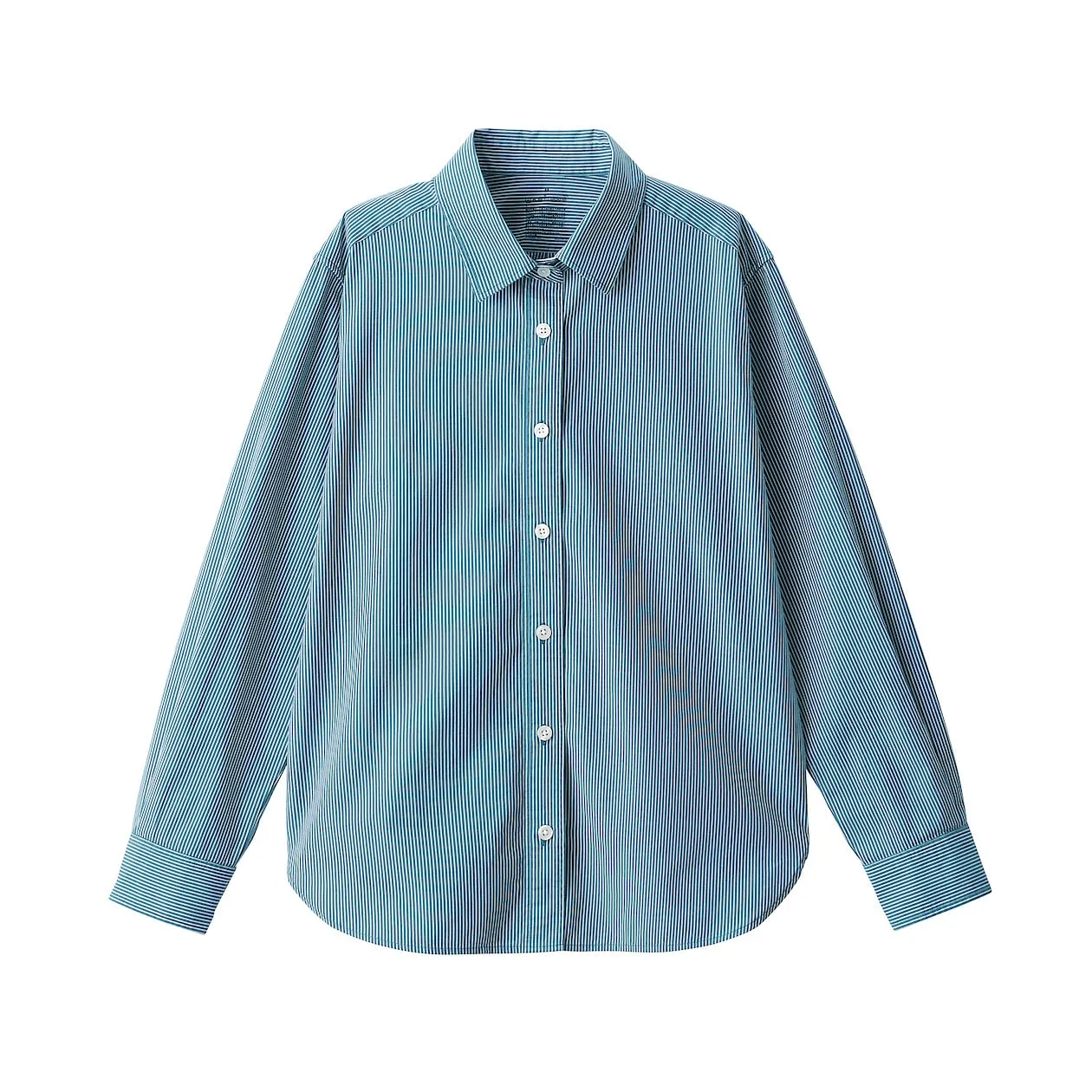 Washed Broadcloth Long Sleeve Shirt