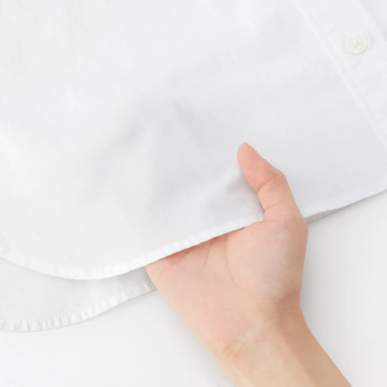 Washed Broadcloth Long Sleeve Shirt