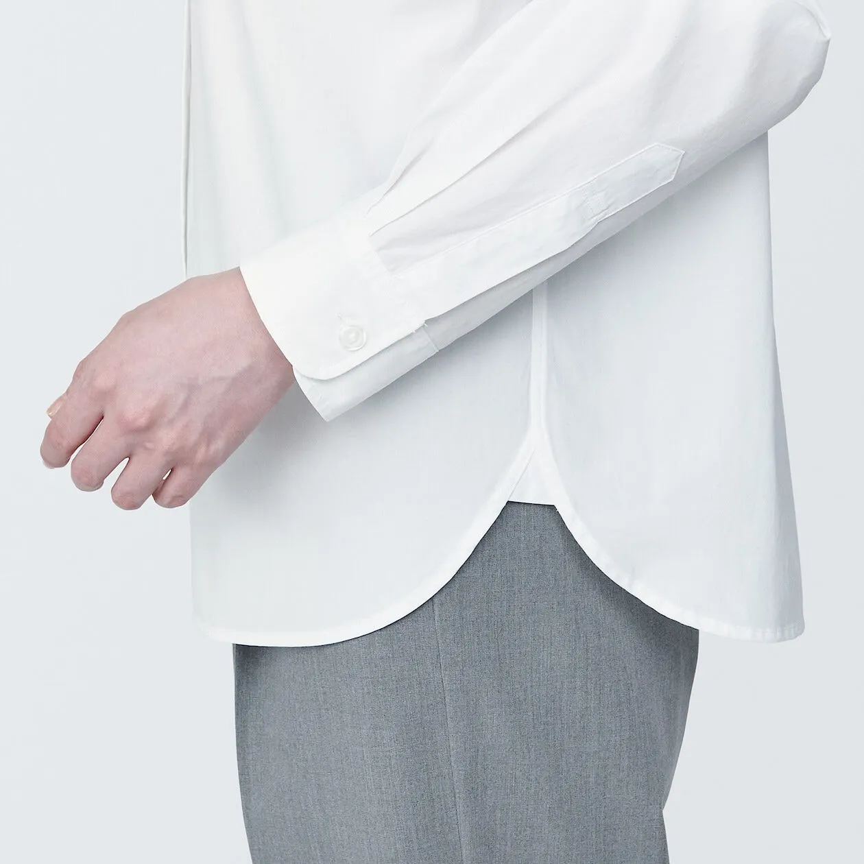 Washed Broadcloth Long Sleeve Shirt