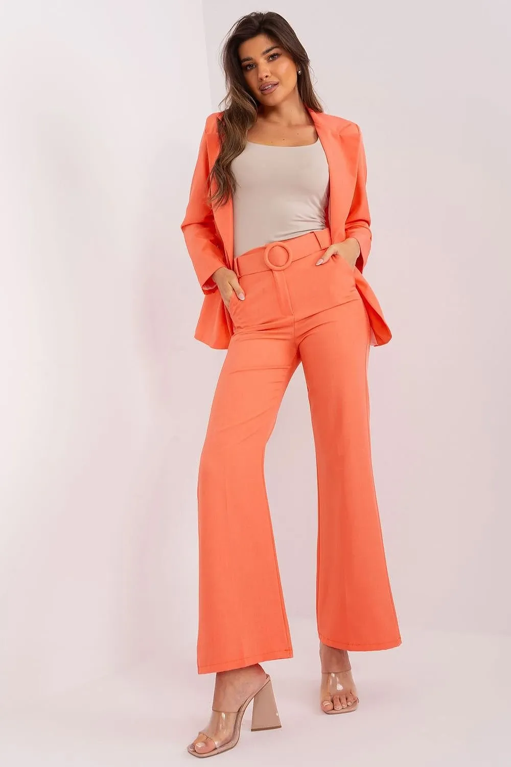 Women Pants with Belt