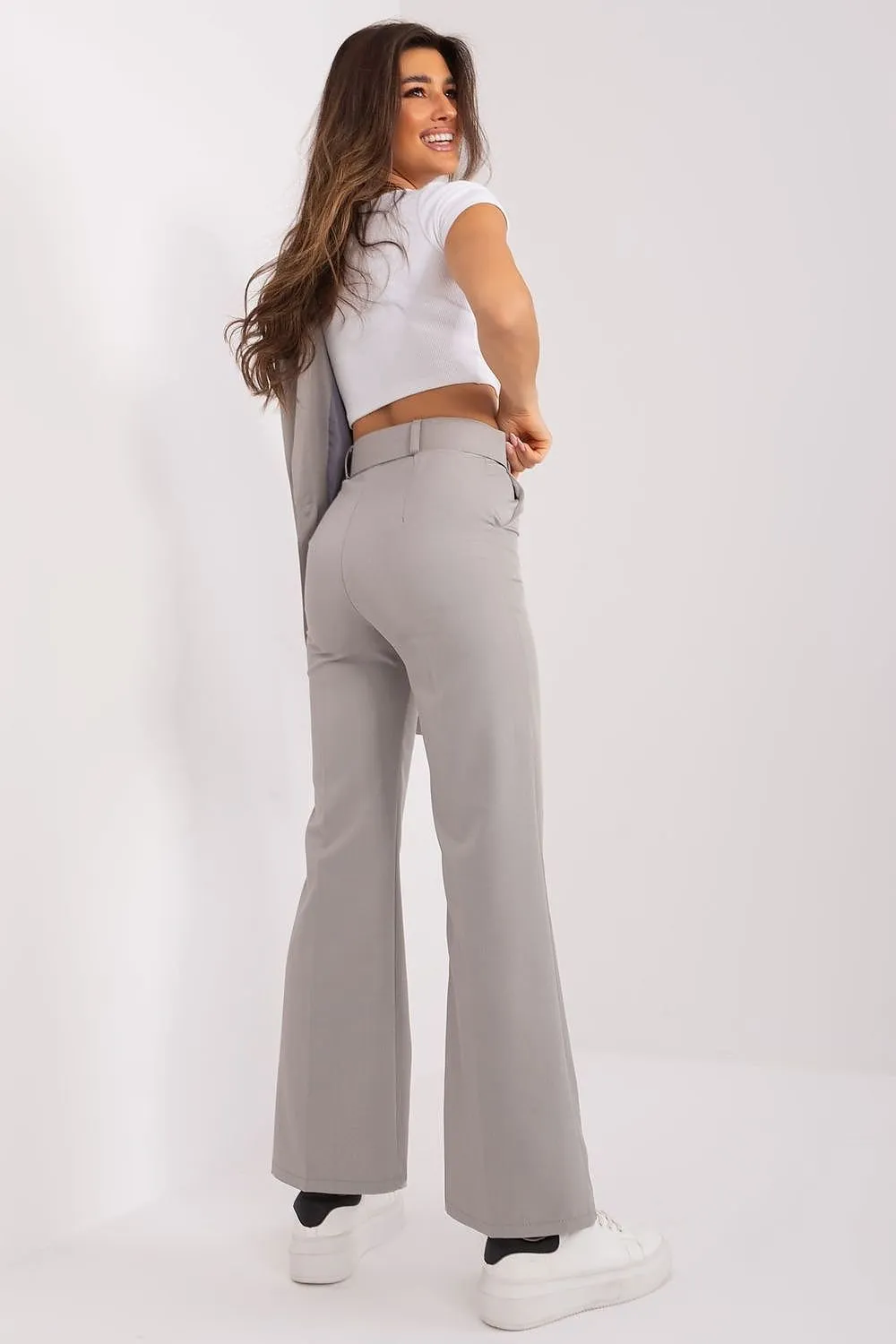 Women Pants with Belt