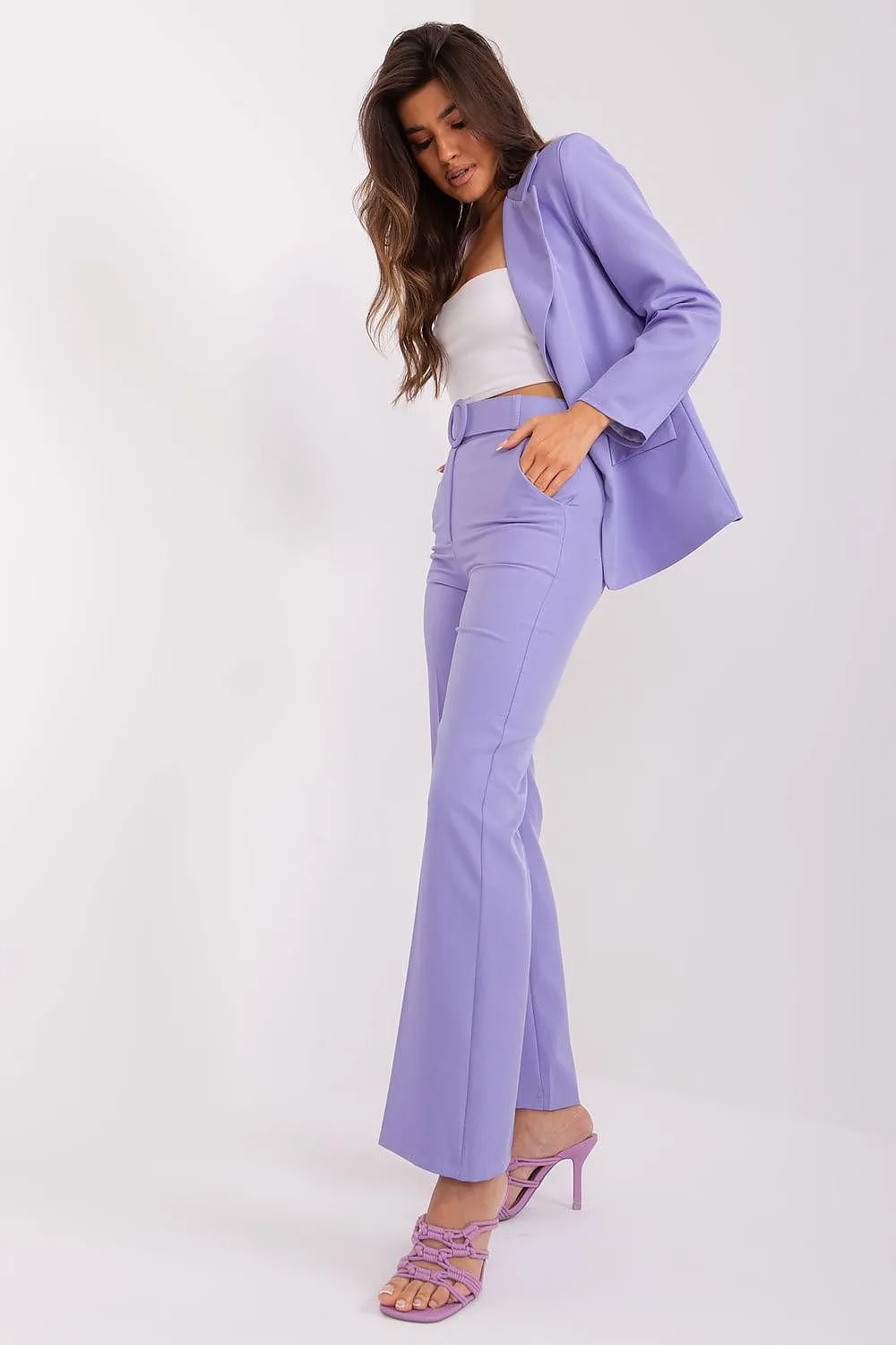 Women Pants with Belt