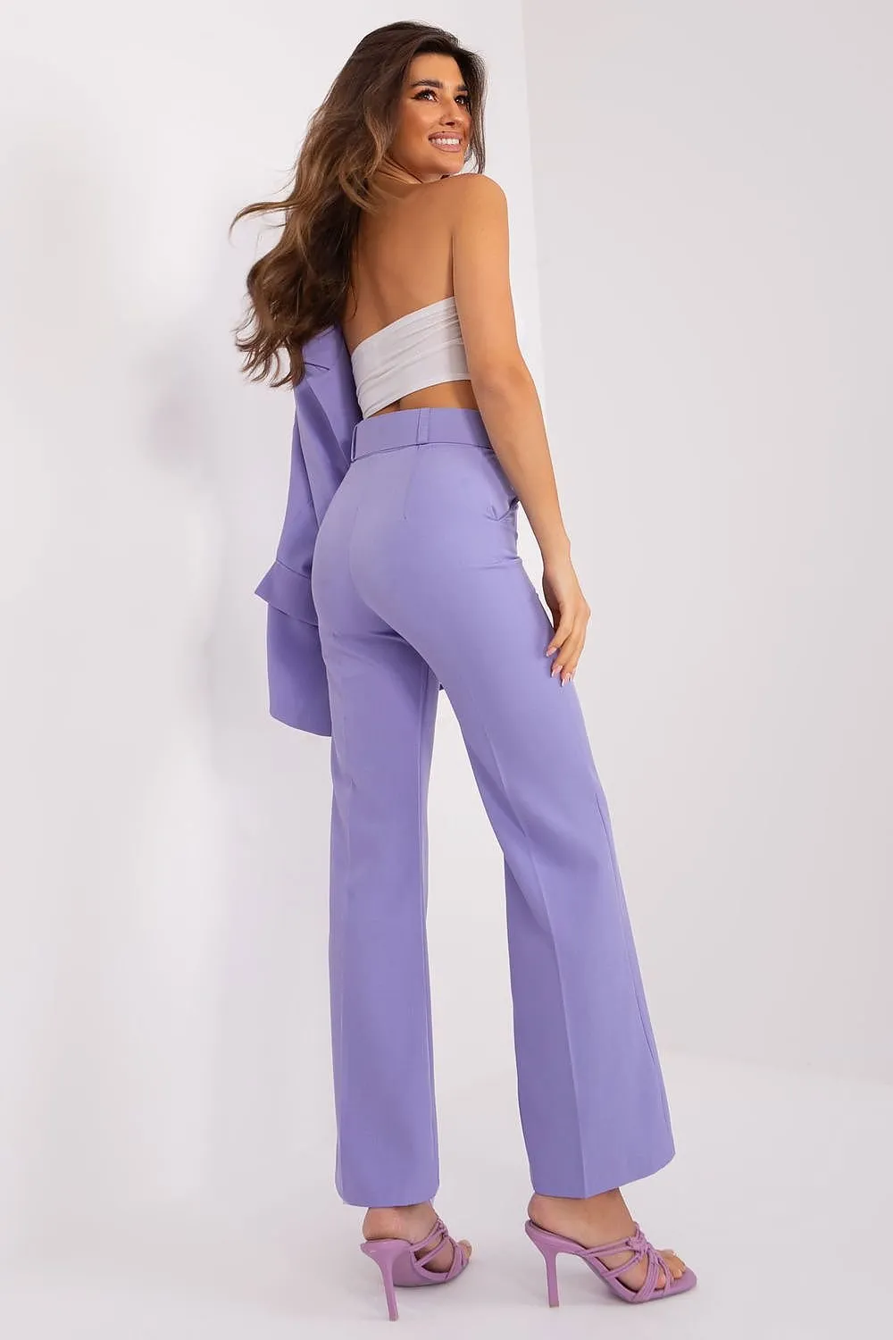 Women Pants with Belt