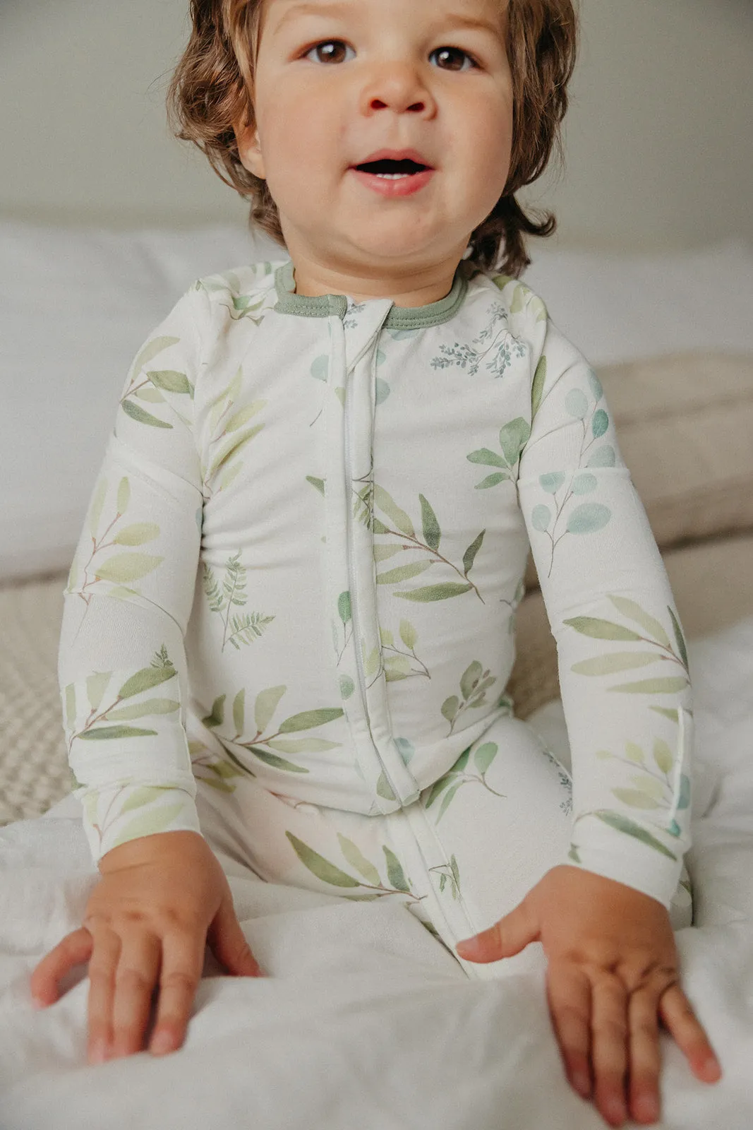 Zip-Up Footie Pajama - Haven